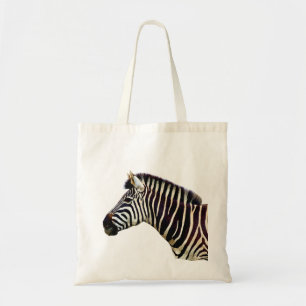 Zebra naar schouder tote bag