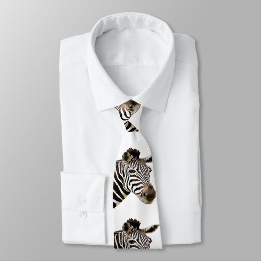 Zebra Necktie Stropdas (Gebonden)