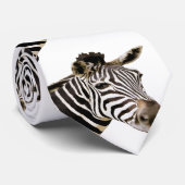 Zebra Necktie Stropdas (Opgerold)