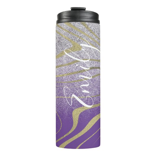 Zebra Nepgoud Thermosbeker (Voorkant)