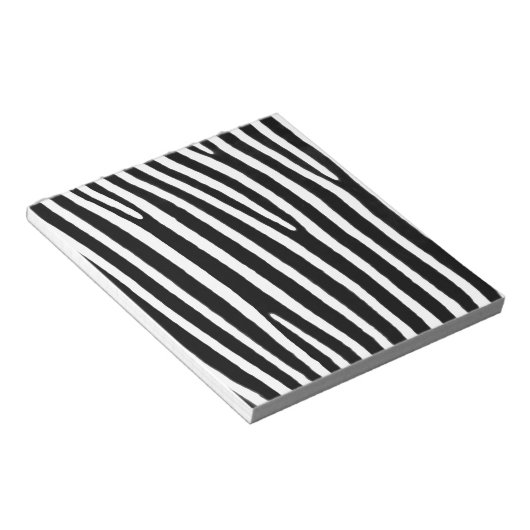 Zebra Notitieblok (Schuin)