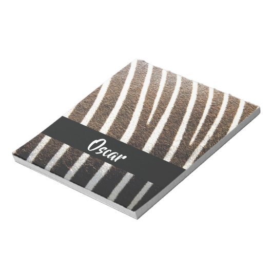 Zebra Notitieblok (Linkerzijde)
