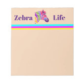 Zebra Notitieblok (Voorkant)