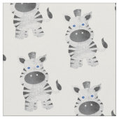 Zebra Nursery Stof (Close Up)