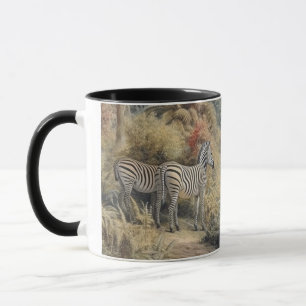 Zebra Oasis & Leeuwinnen Verzameling Vintage Botan Mok