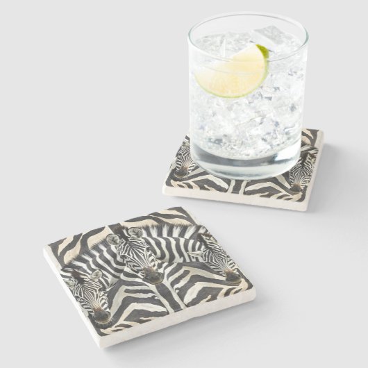 Zebra Onderzetters (Zijkant)