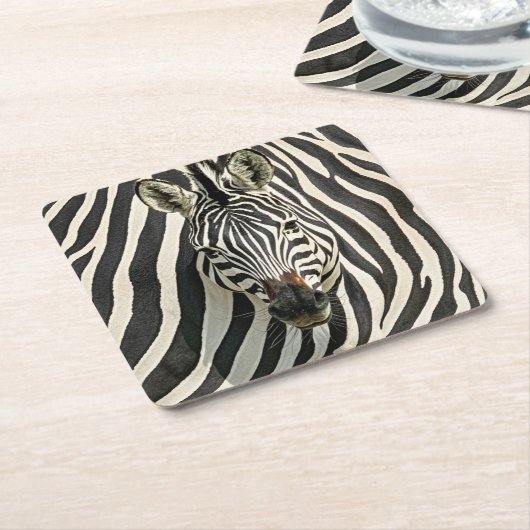 Zebra Onderzetters (Schuin)