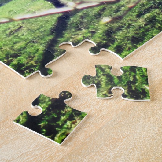 Zebra Ontspannende zelfzorg Legpuzzel (Zijkant)