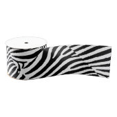Zebra ontwerp 3-inch breedkorrelig lint 10-inch po (Spoel)