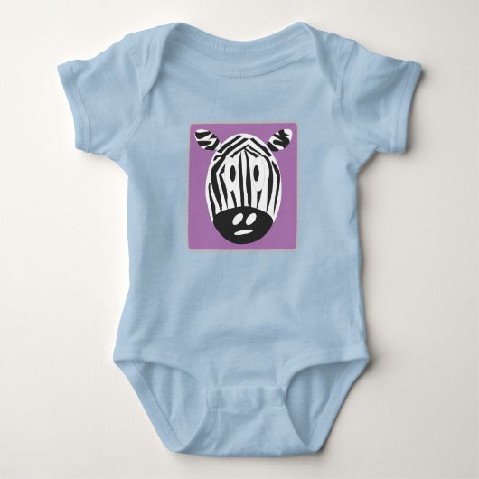 Zebra ontwerp romper (Voorkant)
