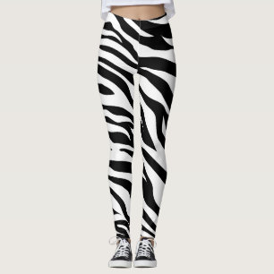 Zebra ontwerpen leggings