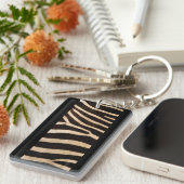 Zebra op een sleutelhanger (Voorkant Rechts)