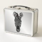 Zebra op Silver (Voorkant)