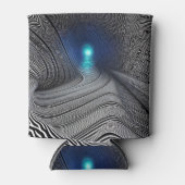 Zebra Optische Illusiedruk, Blikjeskoeler (Voorkant)