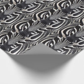 Zebra-opvulpapier Cadeaupapier (Hoek)