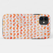 Zebra Oranje en wit afdrukken Case-Mate iPhone Case (Achterkant (horizontaal))