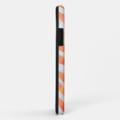 Zebra Oranje en Wit Print Case-Mate iPhone Case (Achterkant/rechts)