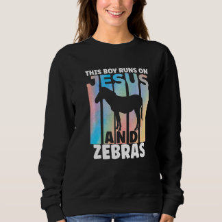 Zebra outfit voor zebra liefhebbers voor jongens P Trui