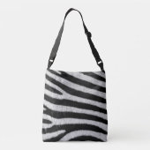 Zebra-oversteekplaats Crossbody Tas (Achterkant)