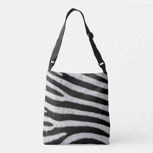Zebra-oversteekplaats Crossbody Tas (Achterkant)
