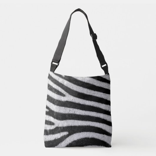 Zebra-oversteekplaats Crossbody Tas (Voorkant)