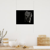 Zebra P4435 Afdruk Poster (Keuken)