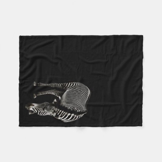 Zebra P4435 Fleece Deken (Voorkant (Horizontaal))