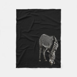 Zebra P4435 Fleece Deken