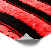 Zebra Paar Art Poster (Hoek)