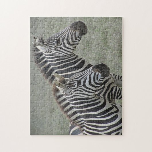 zebra paar legpuzzel (Verticaal)