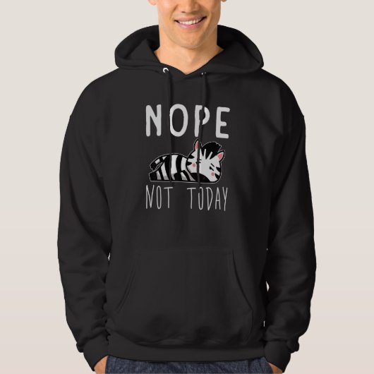 Zebra Paarden  Moe Laz Zebra Hoodie (Voorkant)