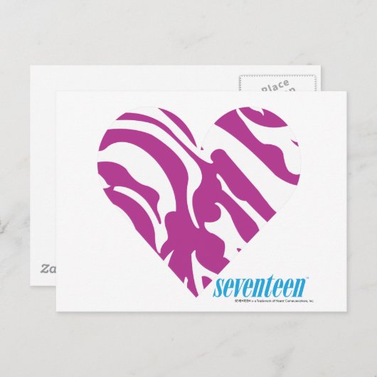 ZEBRA PAARS 2 BRIEFKAART (Voorkant / Achterkant)