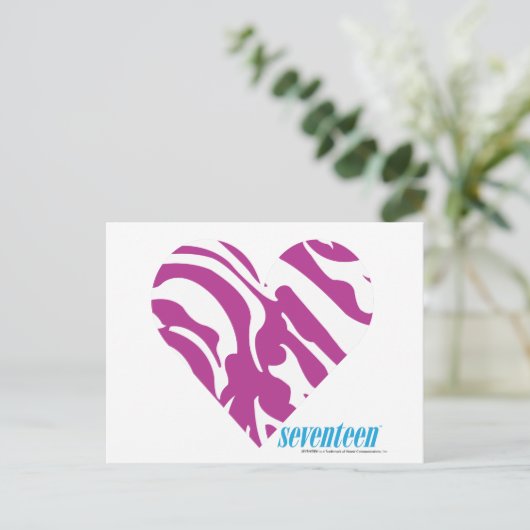 ZEBRA PAARS 2 BRIEFKAART (Staand voorkant)