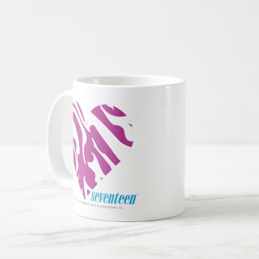 Zebra Paars 2 Koffiemok (Voorkant links)