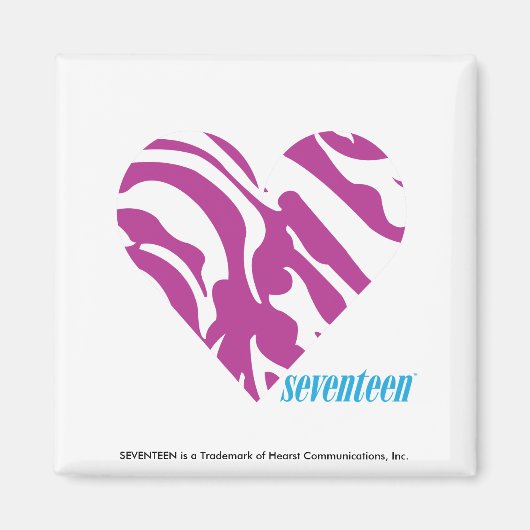 ZEBRA PAARS 2 MAGNEET (Voorkant)