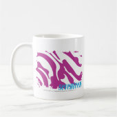 Zebra Paars 3 Koffiemok (Links)