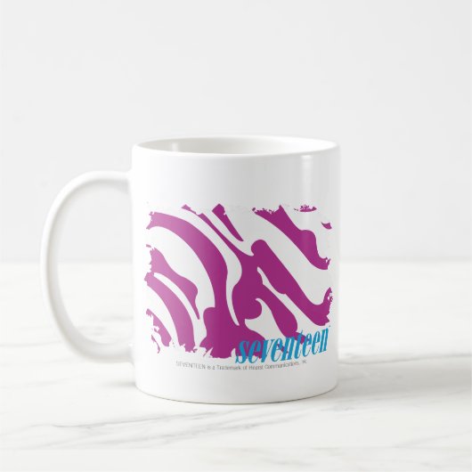 Zebra Paars 3 Koffiemok (Links)