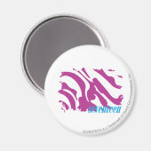 ZEBRA PAARS 3 MAGNEET (Voorkant / Achterkant)