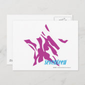 ZEBRA PAARS 4 BRIEFKAART (Voorkant / Achterkant)