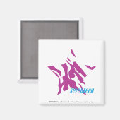 ZEBRA PAARS 4 MAGNEET (Voorkant / Achterkant)