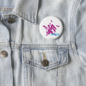 Zebra Paars 4 Ronde Button 5,7 Cm (In situ)