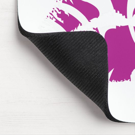 Zebra Paars Muismat (Hoek)