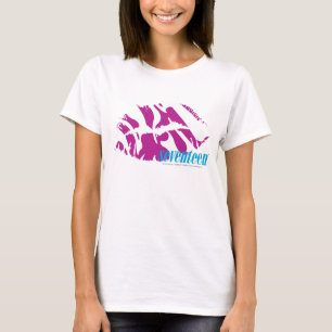 Zebra Paars T-shirt
