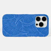 Zebra Palm Hawaïaans Tropisch Oceaan Blauw Case-Mate iPhone Case (Achterkant (horizontaal))