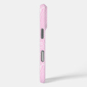 Zebra Palm Hawaïaans Tropisch Roze Case-Mate iPhone Case (Achterkant / Rechts)