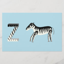 Zebra Papier