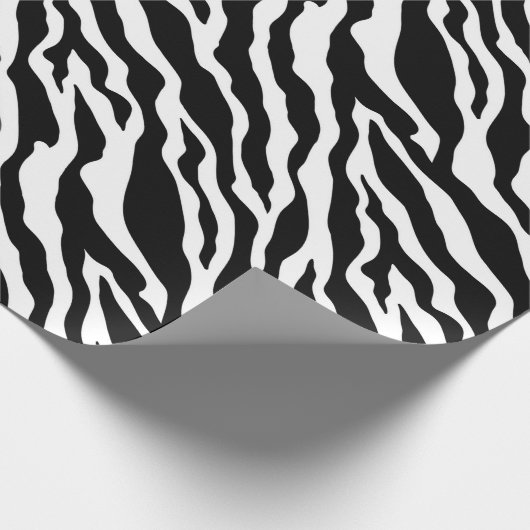 Zebra papier voor het inkepen van vuilnisbakken (Hoek)