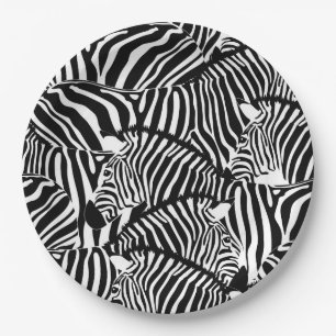 Zebra Papieren Bordje