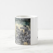 Zebra partij - Kalm houden en feest aan! Koffiemok (Center)