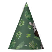 Zebra Party Dier Wild Oerwoud Safari Verjaardagsjo Feesthoedjes (Links)